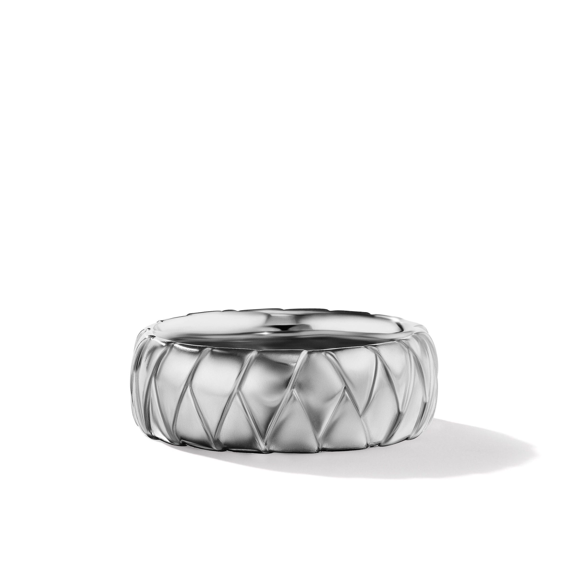 David Yurman o1w1db10325 Size:OS/ Cairo Wrap Band Ring in Silver Size ONE SIZE - 1 Thumbnail