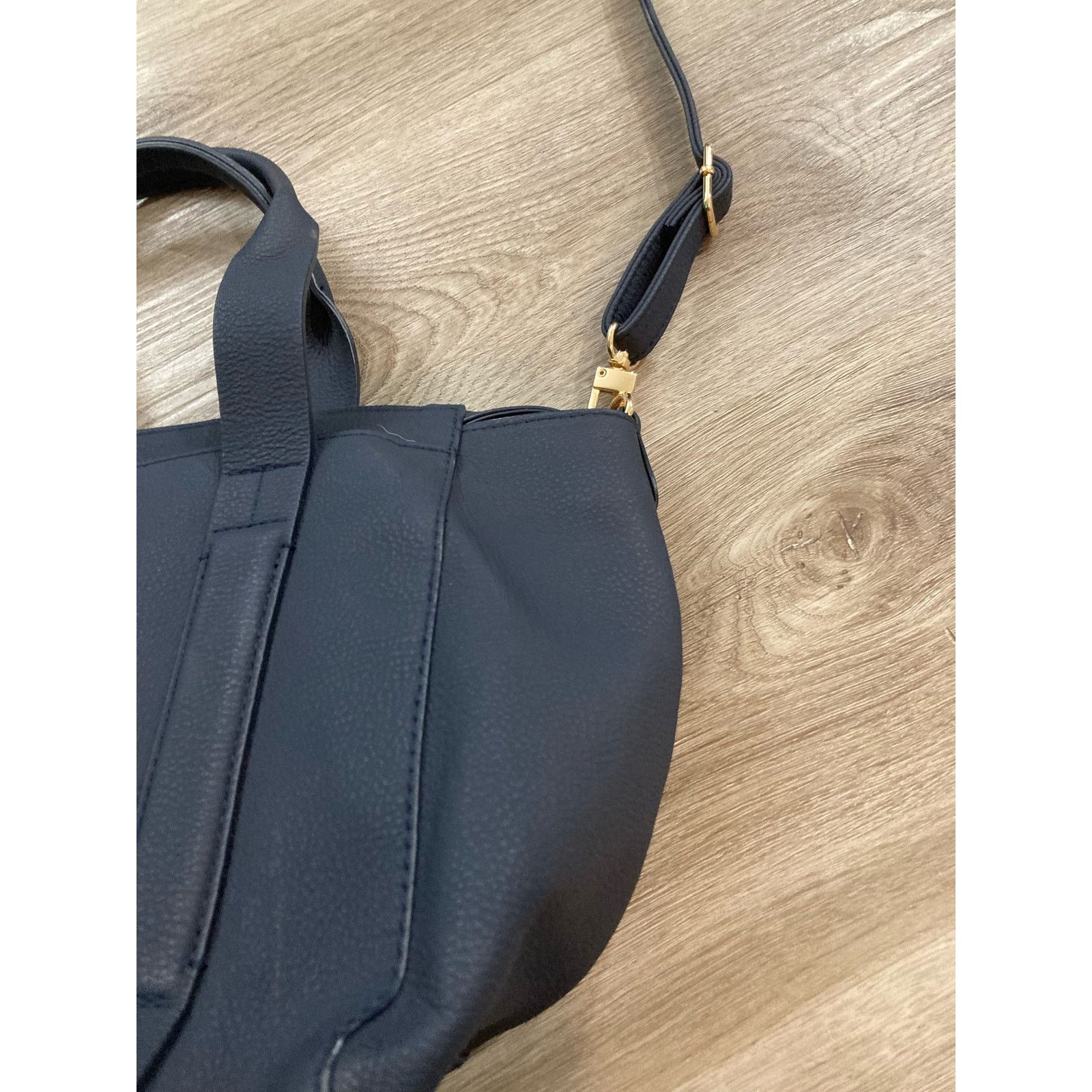 Other A New Day Women's Blue Satchel Bag with Detachable Crossbody Size ONE SIZE - 6 Thumbnail