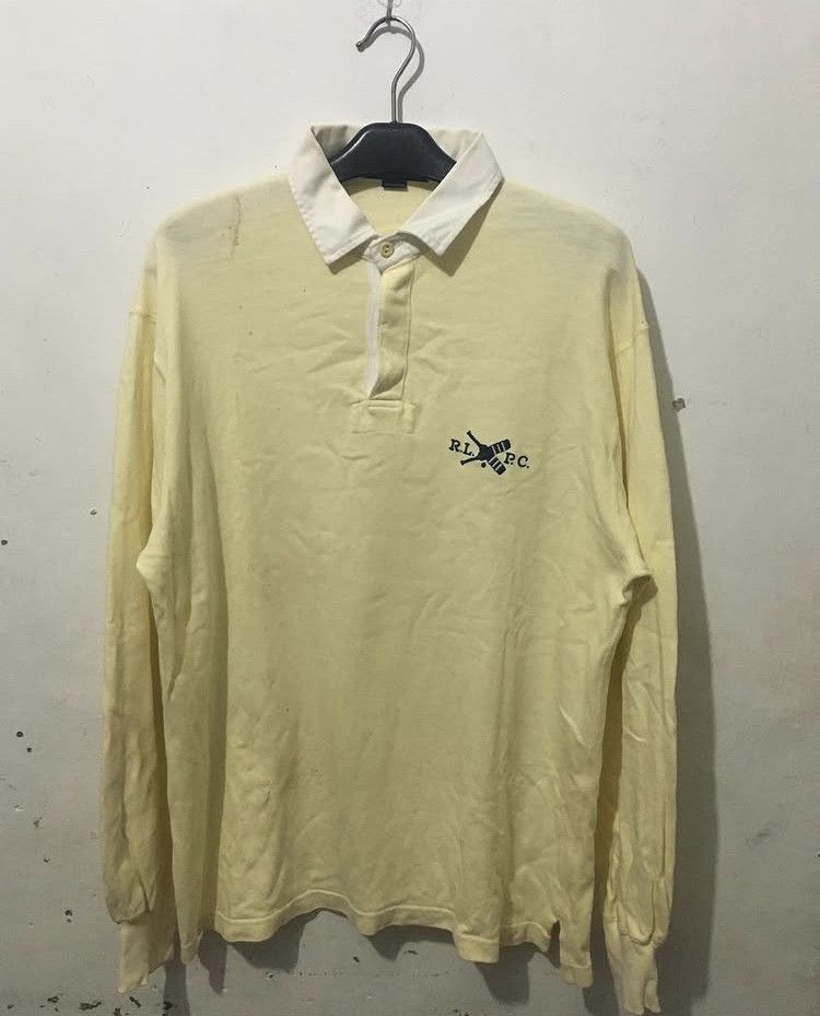 Vintage Polo Ralph Lauren Cricket Longsleeve Poloshirt