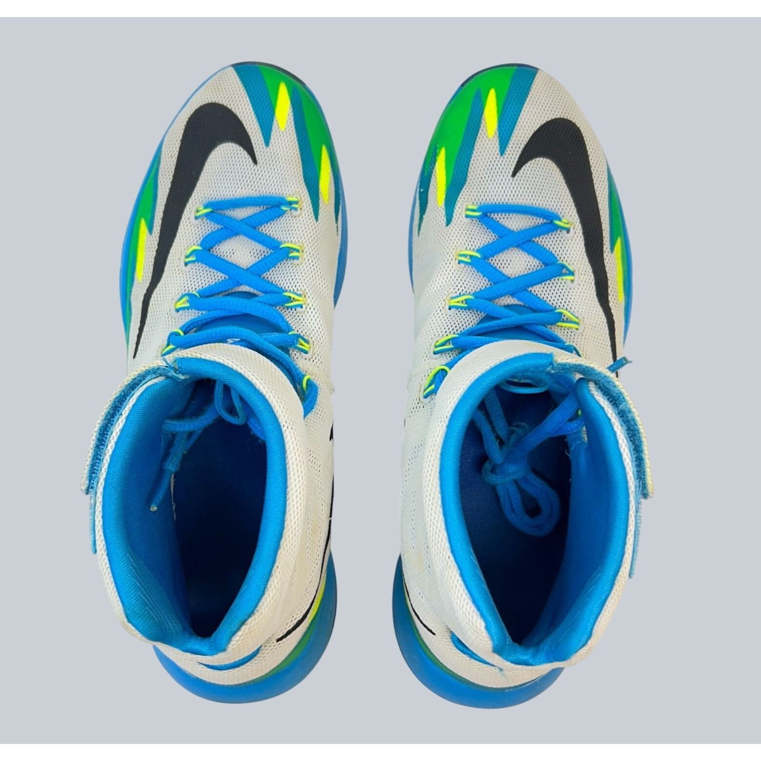 Nike Nike Zoom HyperRev White Vivid Blue' 630913-100 Mens Sz 10.5 Size US 10.5 / EU 43-44 - 9 Thumbnail