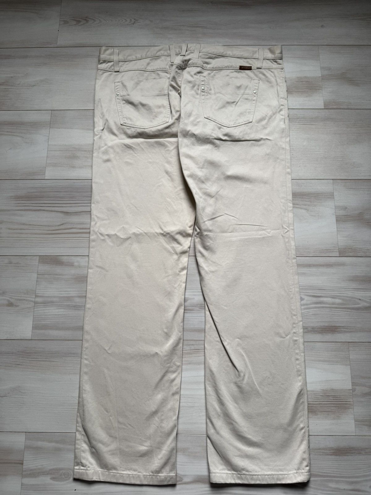 Gucci AW09 cream pants luxury designer Made in Italy