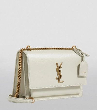 Saint Laurent Paris o1b1hav110724 Size: OS / Sunset Top Handle Bag in Soft Cream Size ONE SIZE - 3 Thumbnail