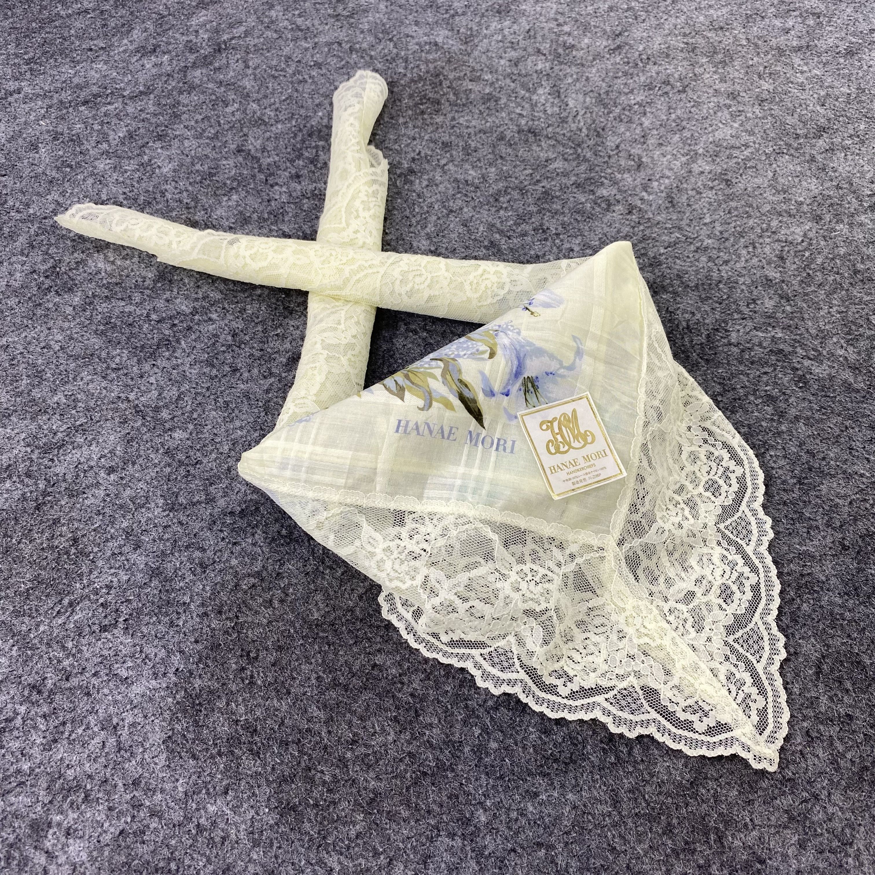 Hanae Mori Hanae Mori Handkerchief / Bandana / Neckerchief-B838 Size ONE SIZE - 1 Thumbnail
