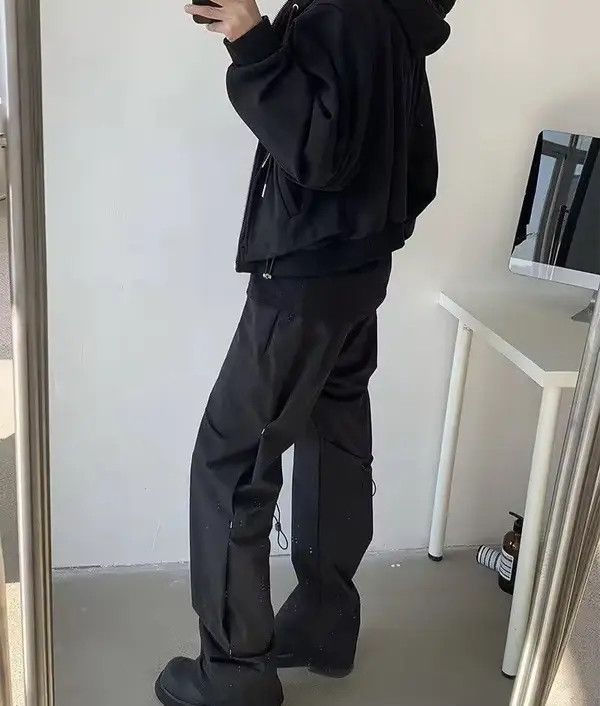 Japanese Brand Miyuki x Shii Casual Trousers Sports Drawstring Pleated Pant Size US 28 / EU 44 - 6 Thumbnail