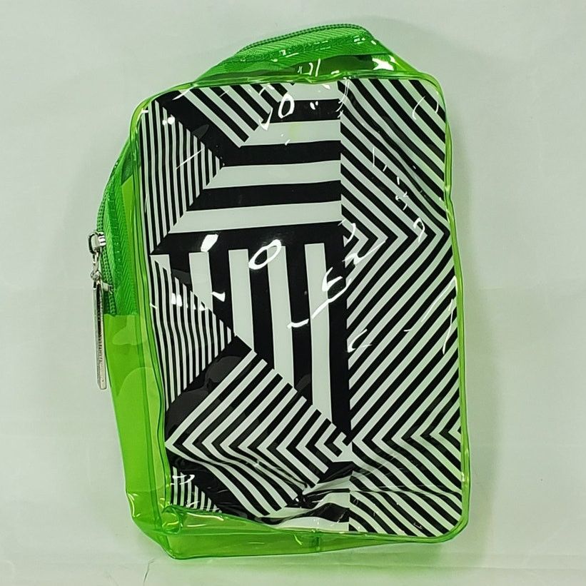 Other Paul Mitchell Geometric Cosmetic Travel Bag Green Size ONE SIZE - 1 Thumbnail