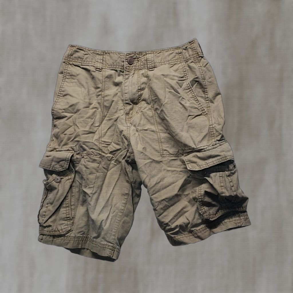 Vintage VINTAGE Goodfellow Cargo Shorts Men 28 Brown Tan Short Adult Size 28 Mens Size US 28 / EU 44 - 1 Thumbnail
