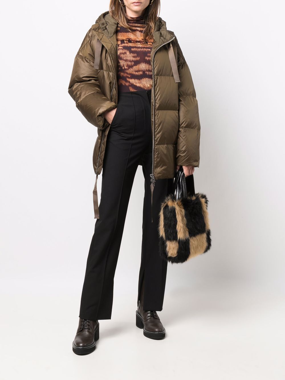 image of Stand Studio Adeline Jacket in Green, Women's (Size Medium)
