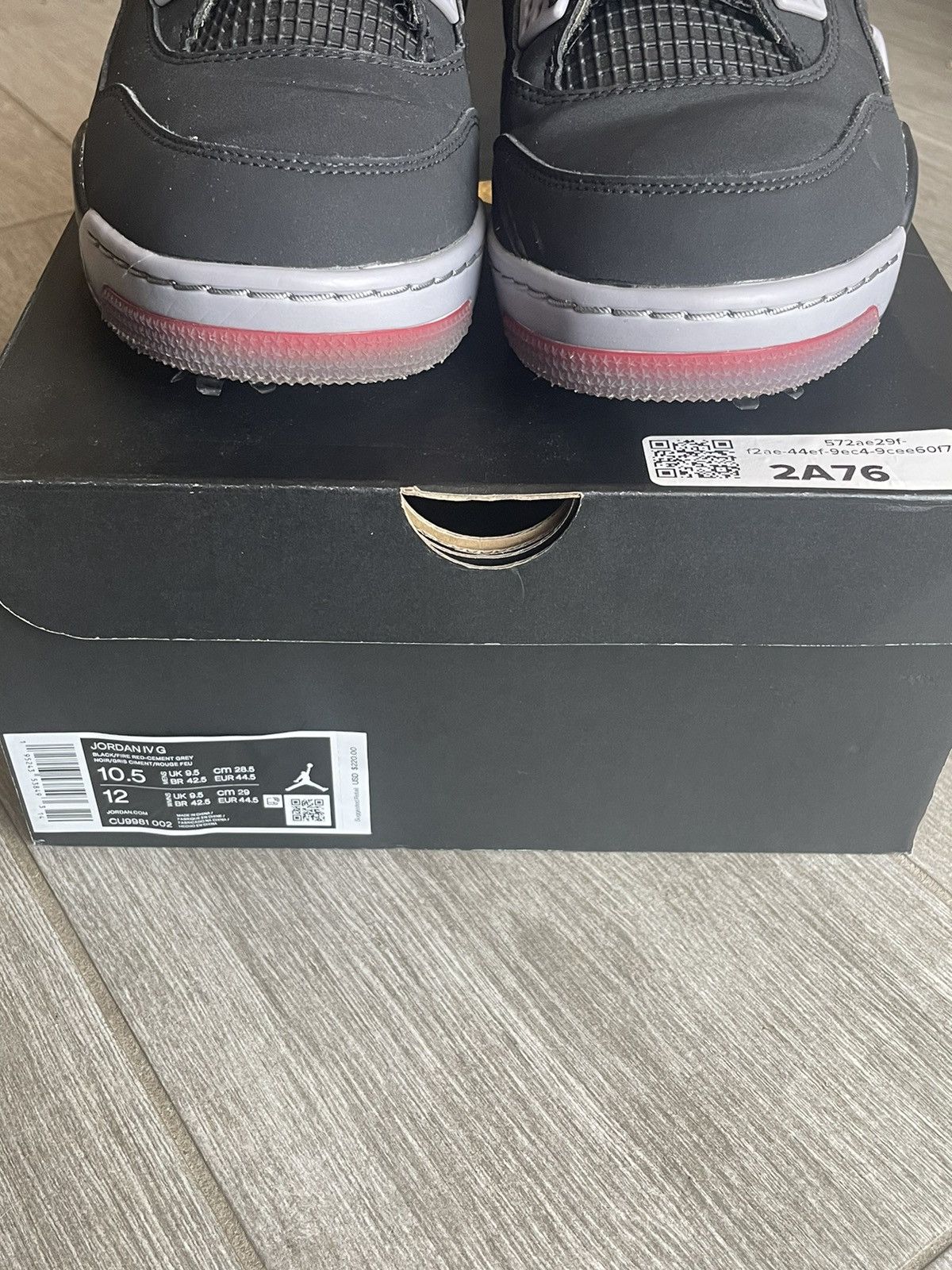 Jordan Brand Jordan 4 Golf Size US 10.5 / EU 43-44 - 7 Thumbnail