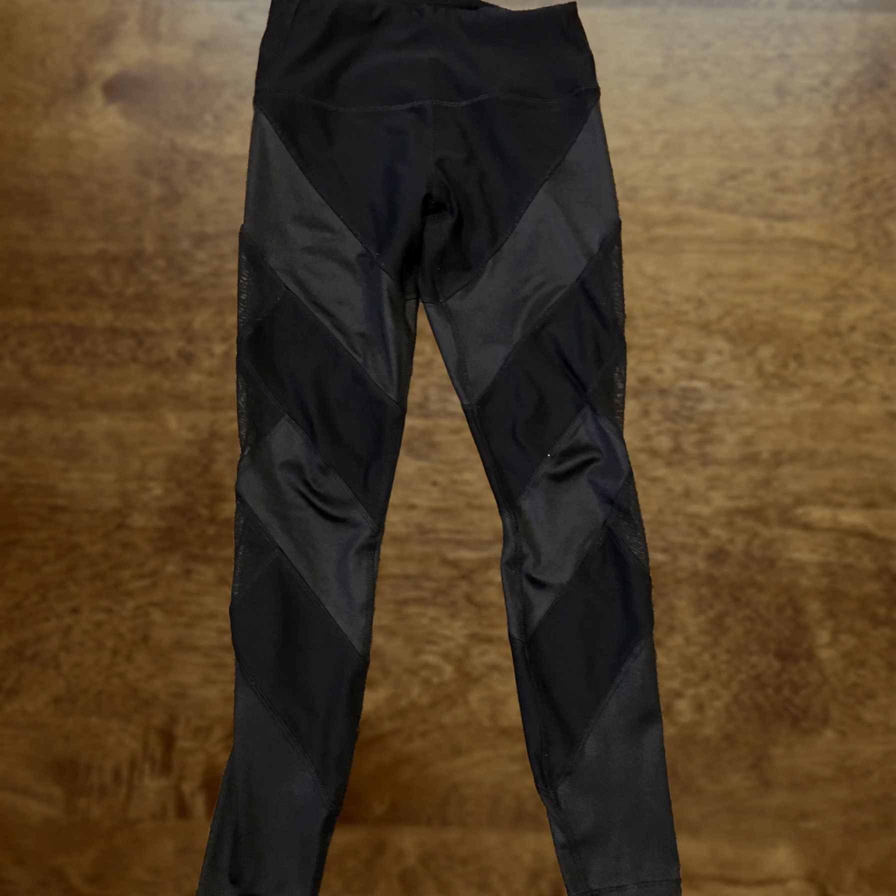 Vintage RBX Womens S Black Polyester Blend Leggings Athletic A17 Shirt? Size 26" / US 2 / IT 38 - 1 Thumbnail