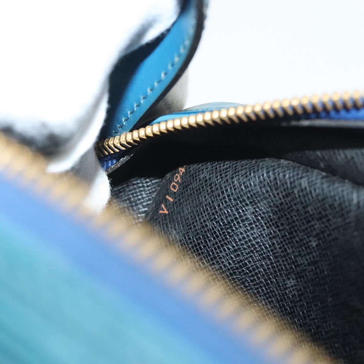 Louis Vuitton LOUIS VUITTON Epi June Feuille Shoulder Bag Blue M52155 Size ONE SIZE - 13 Thumbnail