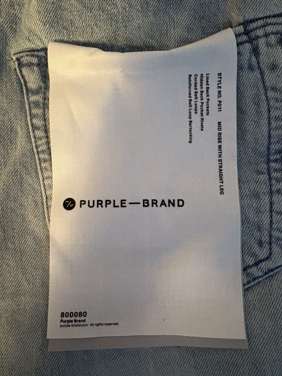 Purple Brand Purple Brand Jeans Size US 30 / EU 46 - 8 Thumbnail