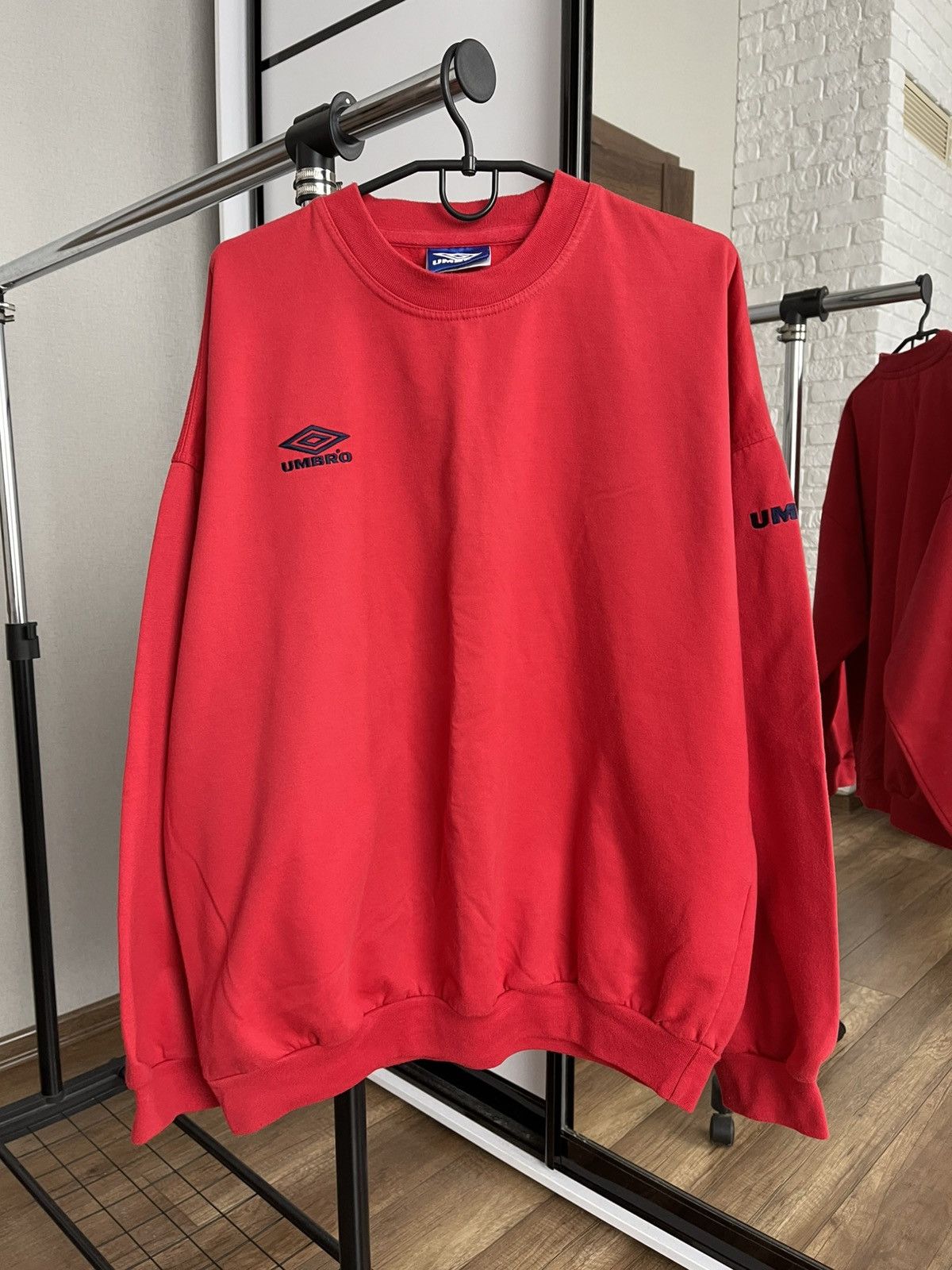 Umbro Umbro Vintage Sweatshirt Crewneck 90s Size US XL / EU 56 / 4 - 3 Thumbnail