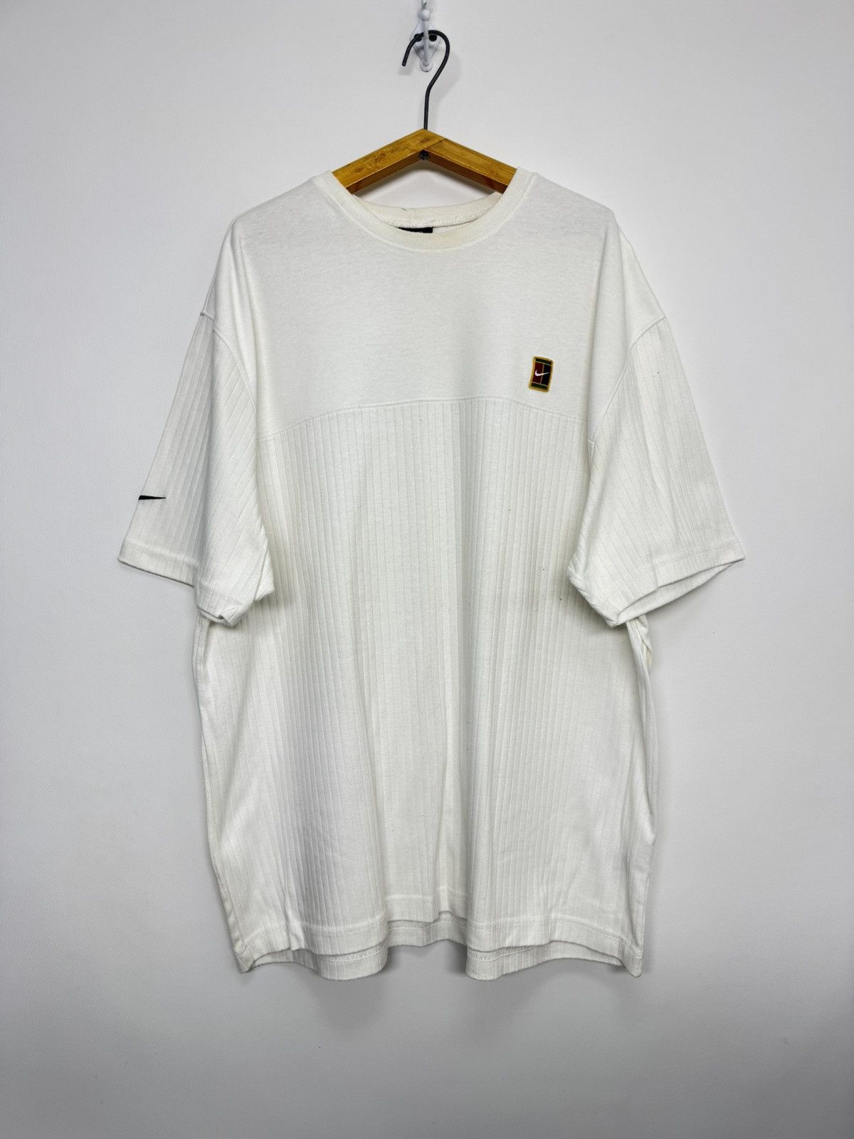 Nike 90s Nike Challenge Court T-Shirt White Size US XL / EU 56 / 4 - 4 Thumbnail