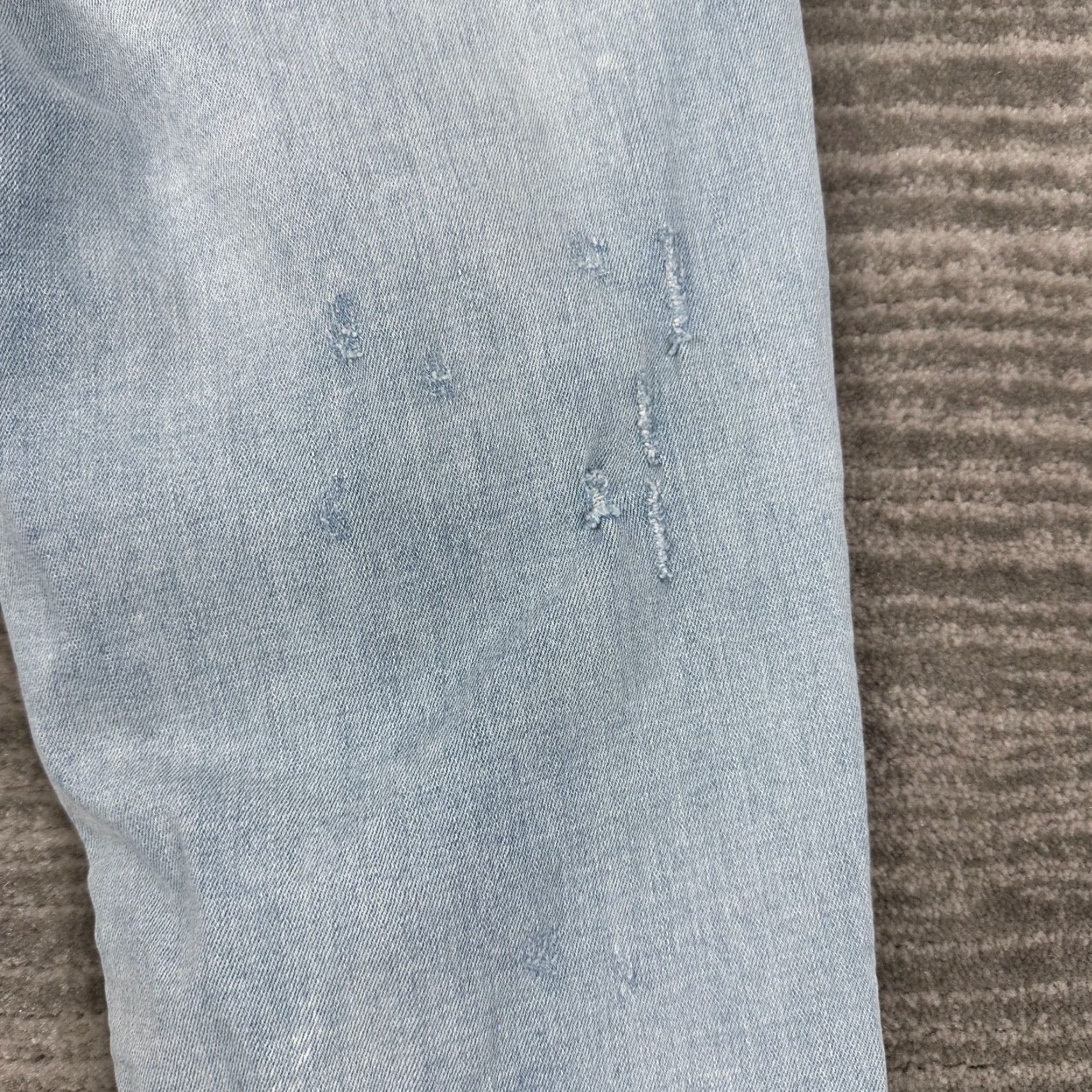 Pacsun Pacsun Skinny Jeans Womens 30x30 Denim Blue Distressed Stretch Regular 5-Pocket PacSun Jeans Womens Jeans Size 30" / US 8 / IT 44 - 6 Thumbnail