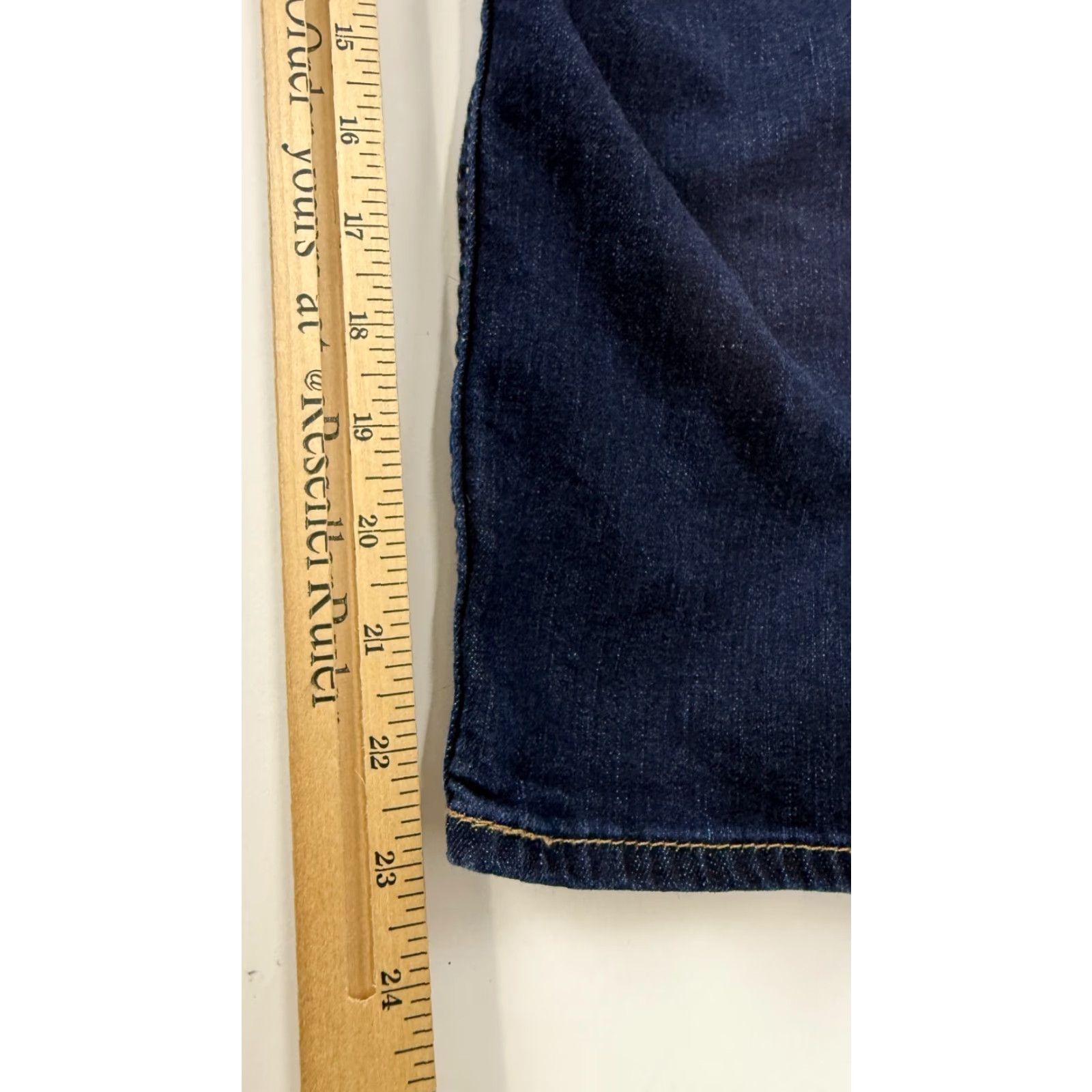 Doublet VINTAGE Big Star Jeans Womens 30 Blue Low Waist Curvy Fit Straight 5-Pocket Denim Size 30" / US 8 / IT 44 - 7 Thumbnail