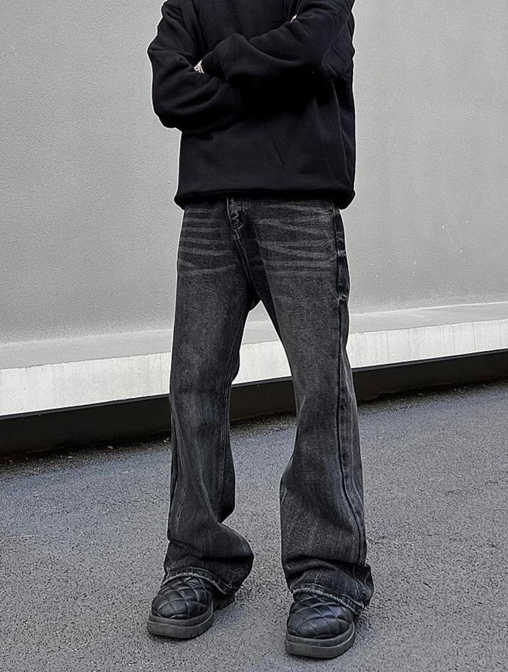 Japanese Brand × Jean Men Distress Punk Jeans Size US 31 - 1 Thumbnail