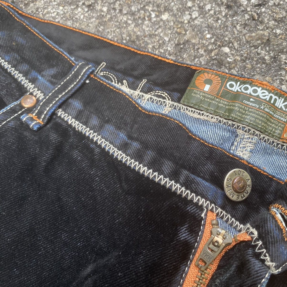Akademiks Crazy Vintage Y2K Akademiks Baggy Jeans Faded Denim Size US 42 / EU 58 - 7 Thumbnail