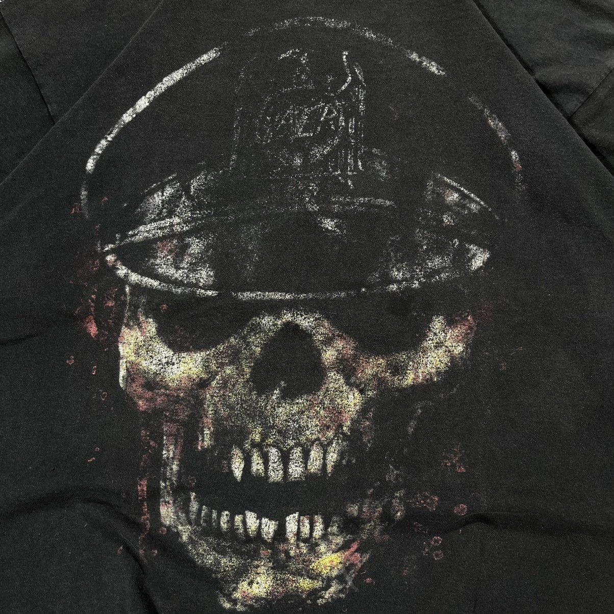 Band Tees Vintage 00s Slayer Skull Big Logo Rock Metal Tshirt Tee Size US L / EU 52-54 / 3 - 7 Thumbnail