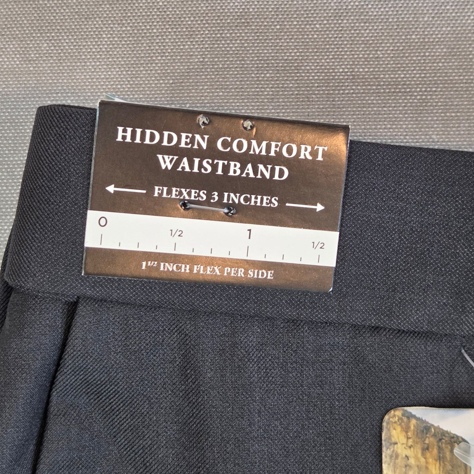 Haggar Haggar Premium Comfort Gray Pants 36x32 NWT Size US 36 / EU 52 - 5 Thumbnail