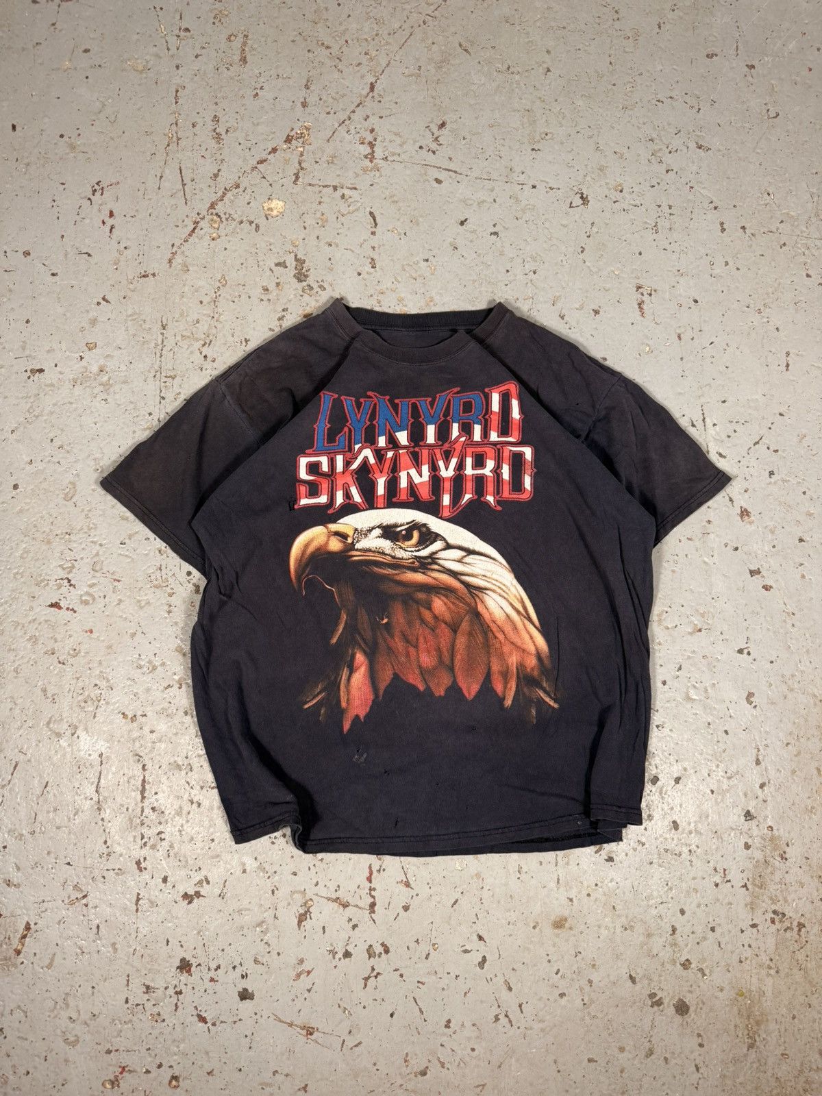 Band Tees × Vintage Vintage Lynyrd Skynyrd Eagle Tee Size US L / EU 52-54 / 3 - 1 Thumbnail