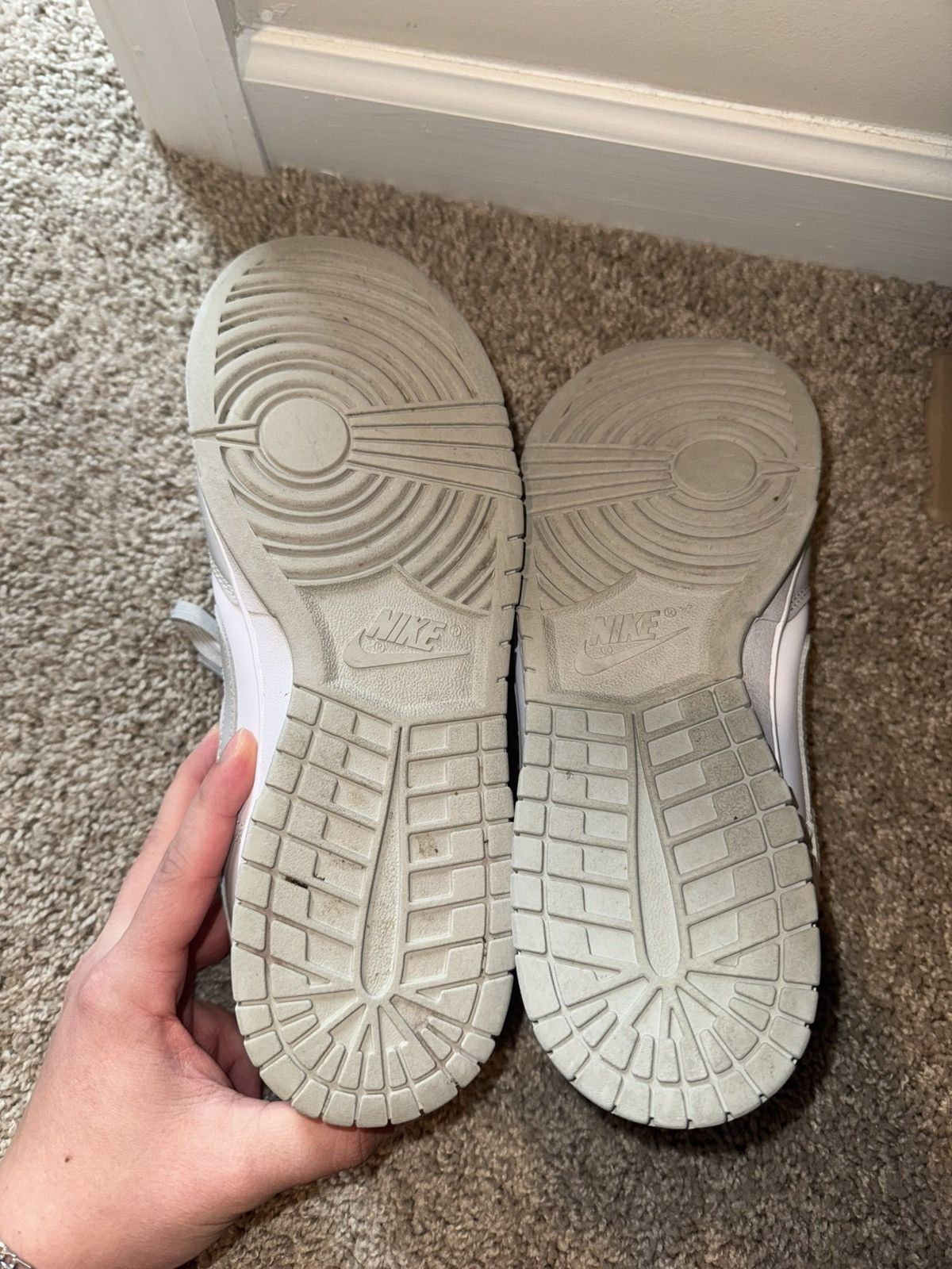 Nike Grey Nike Lows Size US 12 / EU 45 - 11 Thumbnail