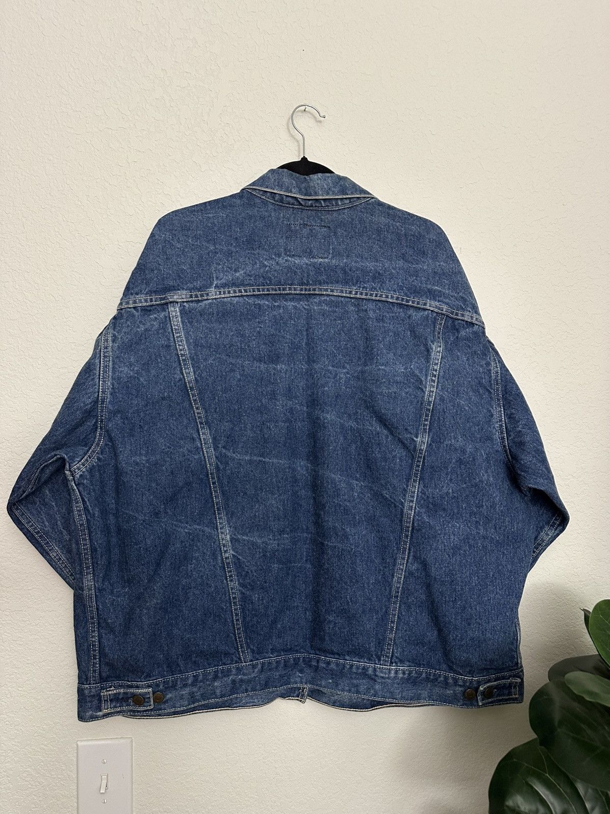 Levi's × Levi's Vintage Clothing × Vintage Vintage 90s Levi’s Denim Trucker Jacket Made In USA Men’s L Size US L / EU 52-54 / 3 - 8 Thumbnail