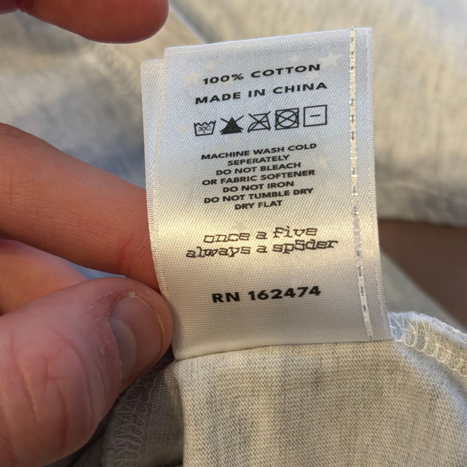 Sp5der Sp5der OG Web V2 T-Shirt Size US L / EU 52-54 / 3 - 6 Thumbnail