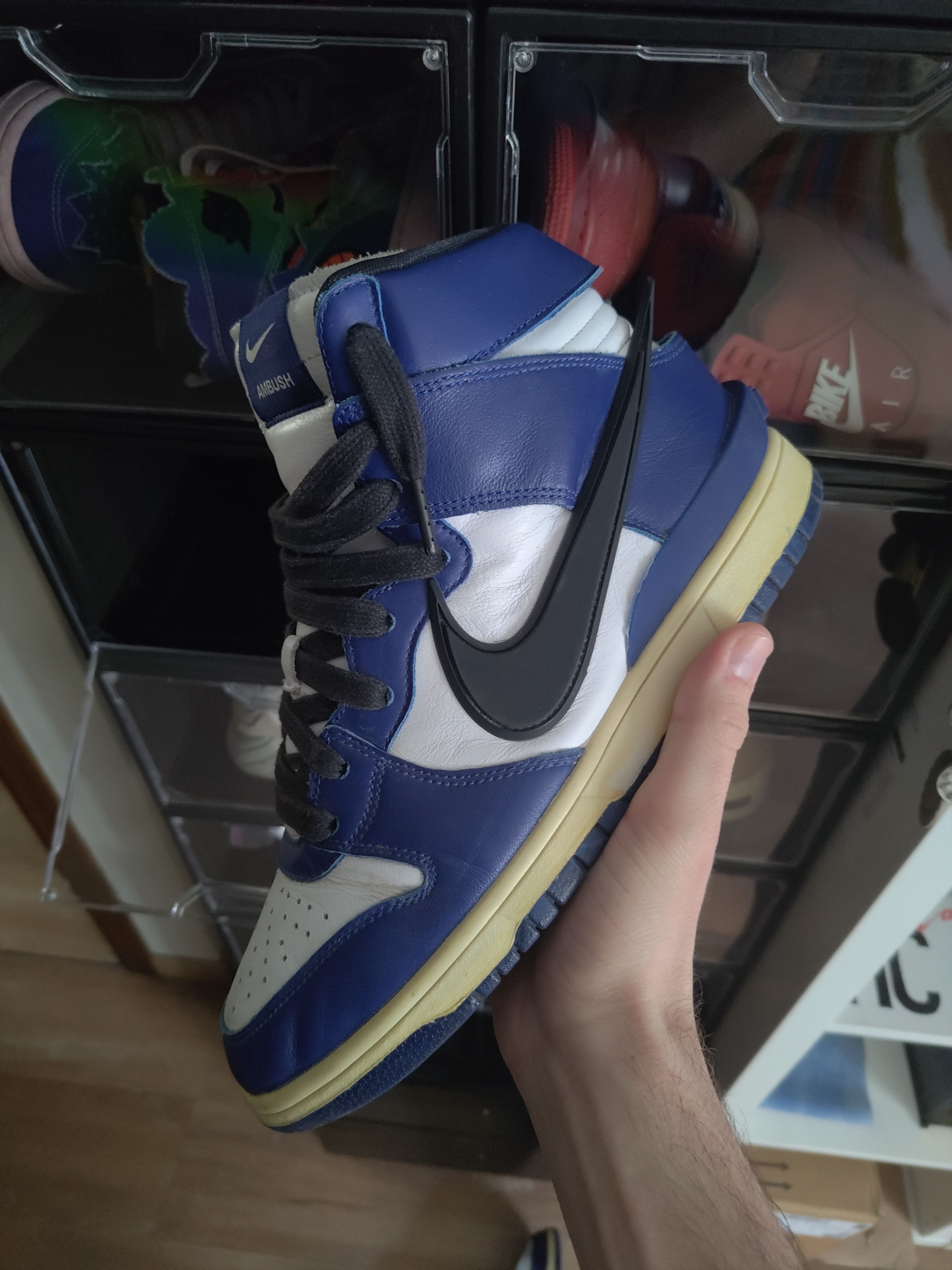 Ambush Design × Nike Nike x Ambush Dunk High Deep Blue Size US 8 / EU 41 - 6 Thumbnail