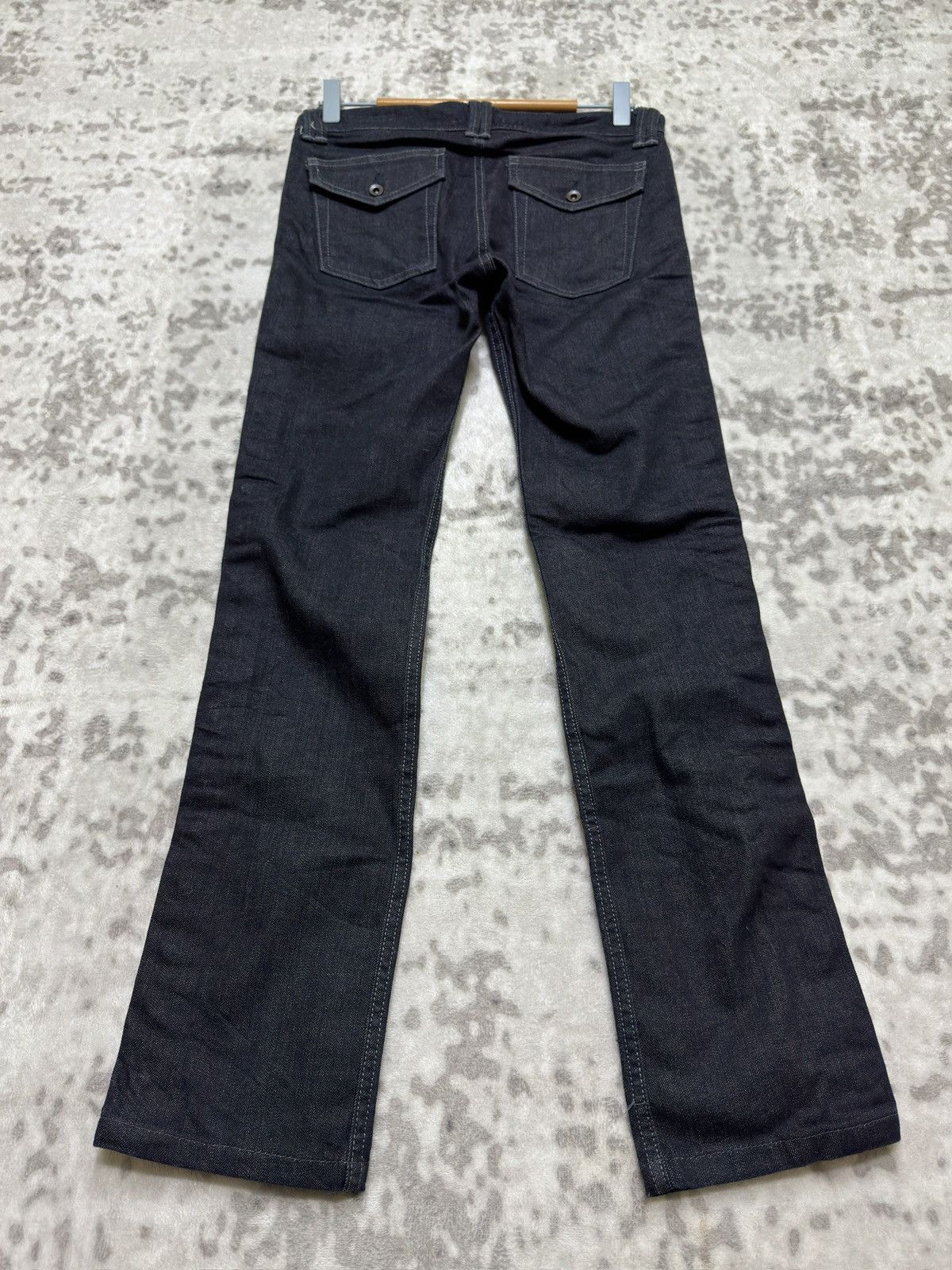Vintage Vintage Charles Jourdan Side Button Skinny Low Rise Denim Size US 28 / EU 44 - 2 Thumbnail