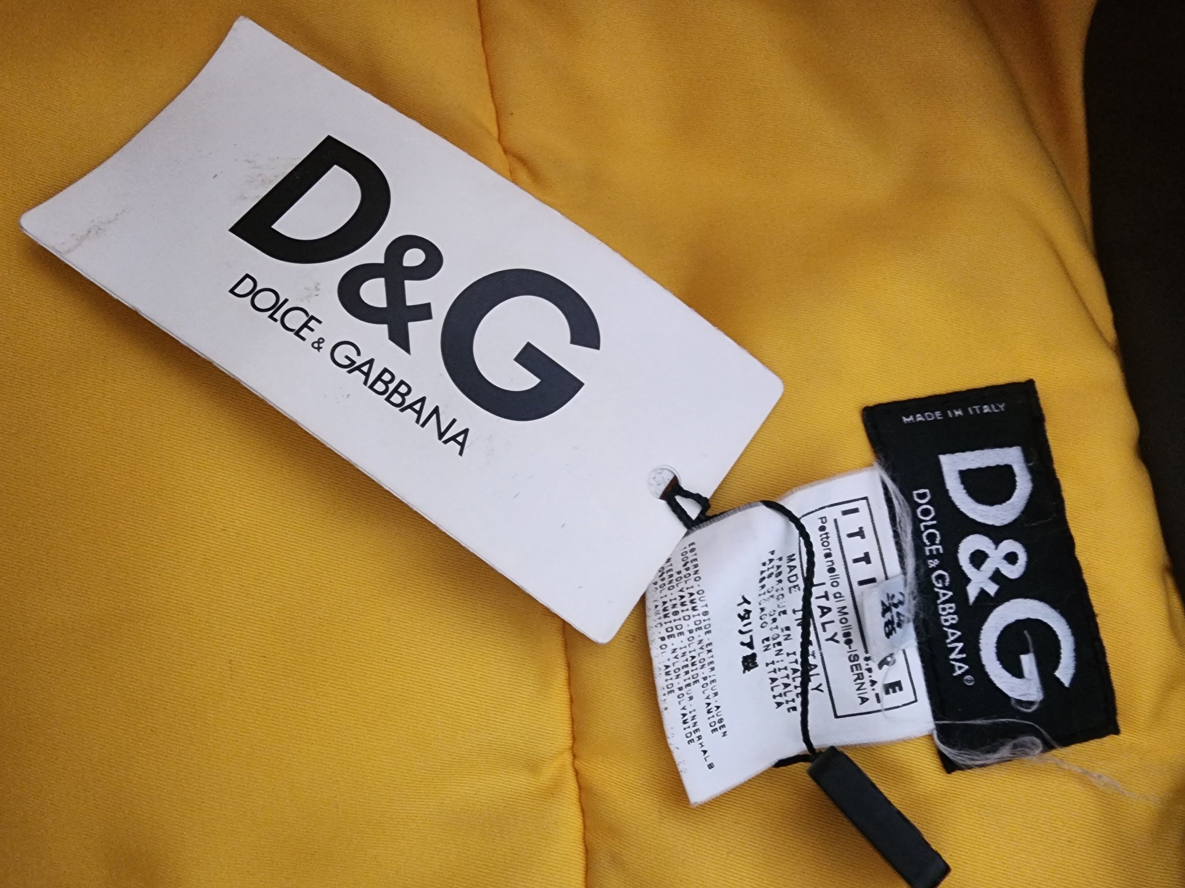 Dolce & Gabbana SURVIVAL MULTIZIP NYLON PARKA CH 44" Size US L / EU 52-54 / 3 - 8 Thumbnail