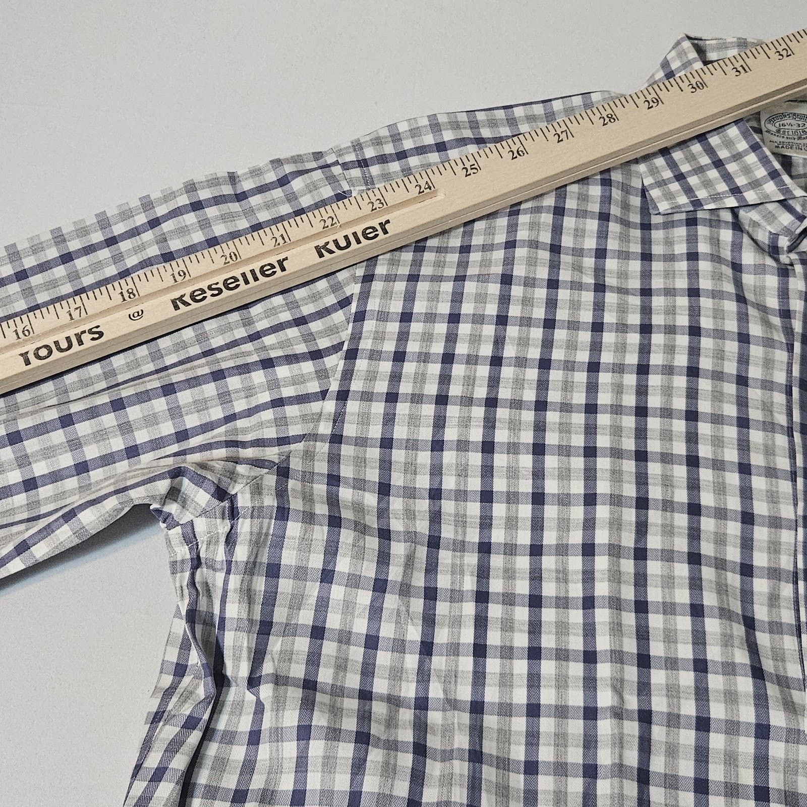 Brooks Brothers Vtg USA Brooks Brothers University Oxford Men 16.5 32 IVY Size US L / EU 52-54 / 3 - 5 Thumbnail