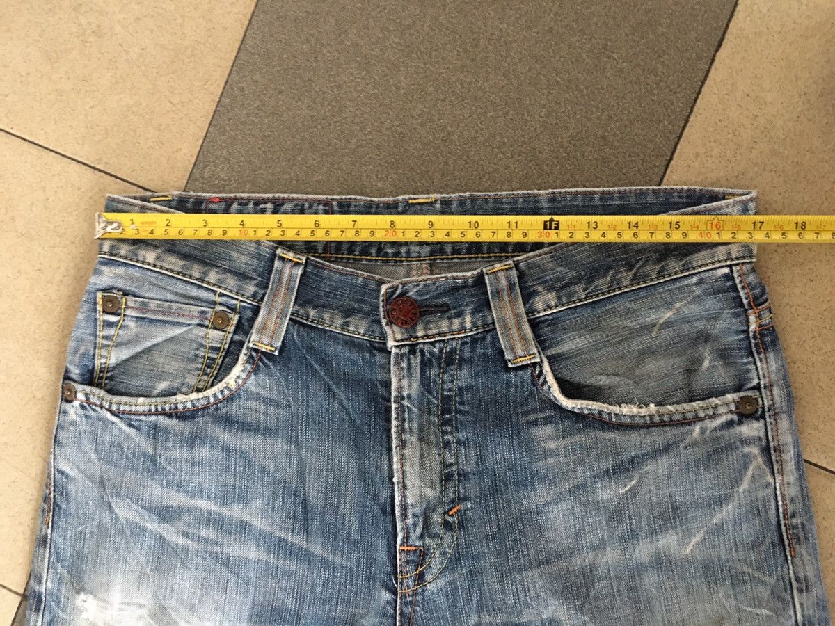 Edwin × Japanese Brand × Vintage Edwin blue trip 503 vintage Size US 34 / EU 50 - 4 Thumbnail