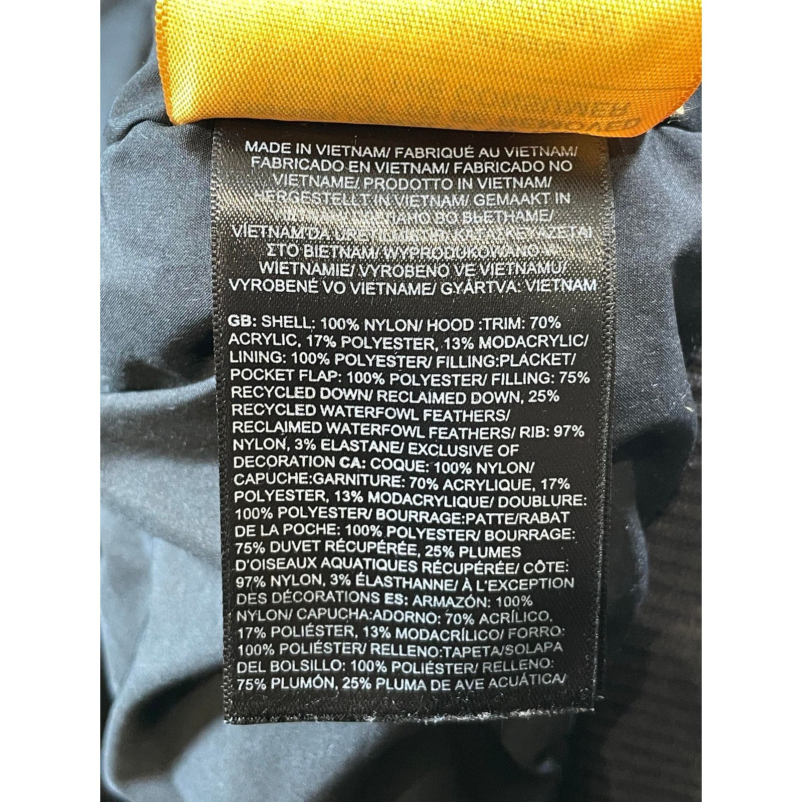 The North Face The North Face Fur Down Black Puffer Jacket Size US XXL / EU 58 / 5 - 8 Thumbnail