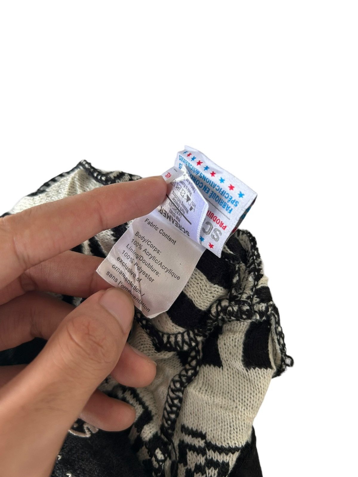 20471120 × Japanese Brand Vintage Screamer Nice Design Beanie Hats skowcap Size ONE SIZE - 7 Thumbnail