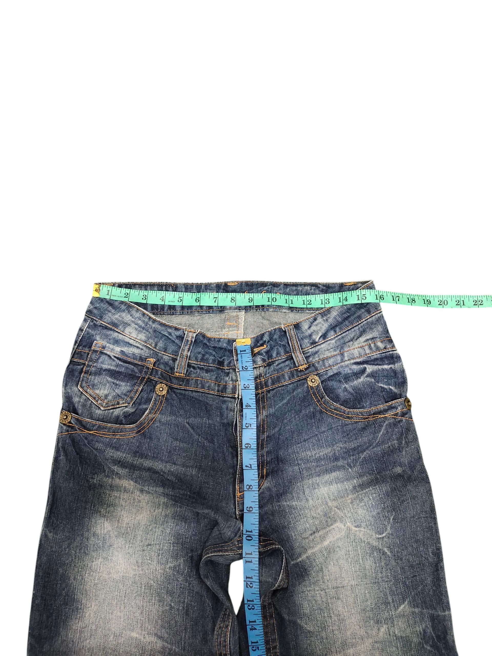 Tornado Mart Japanese Brand The Vintage Clawmark Distress Flare Jeans Size US 32 / EU 48 - 17 Thumbnail
