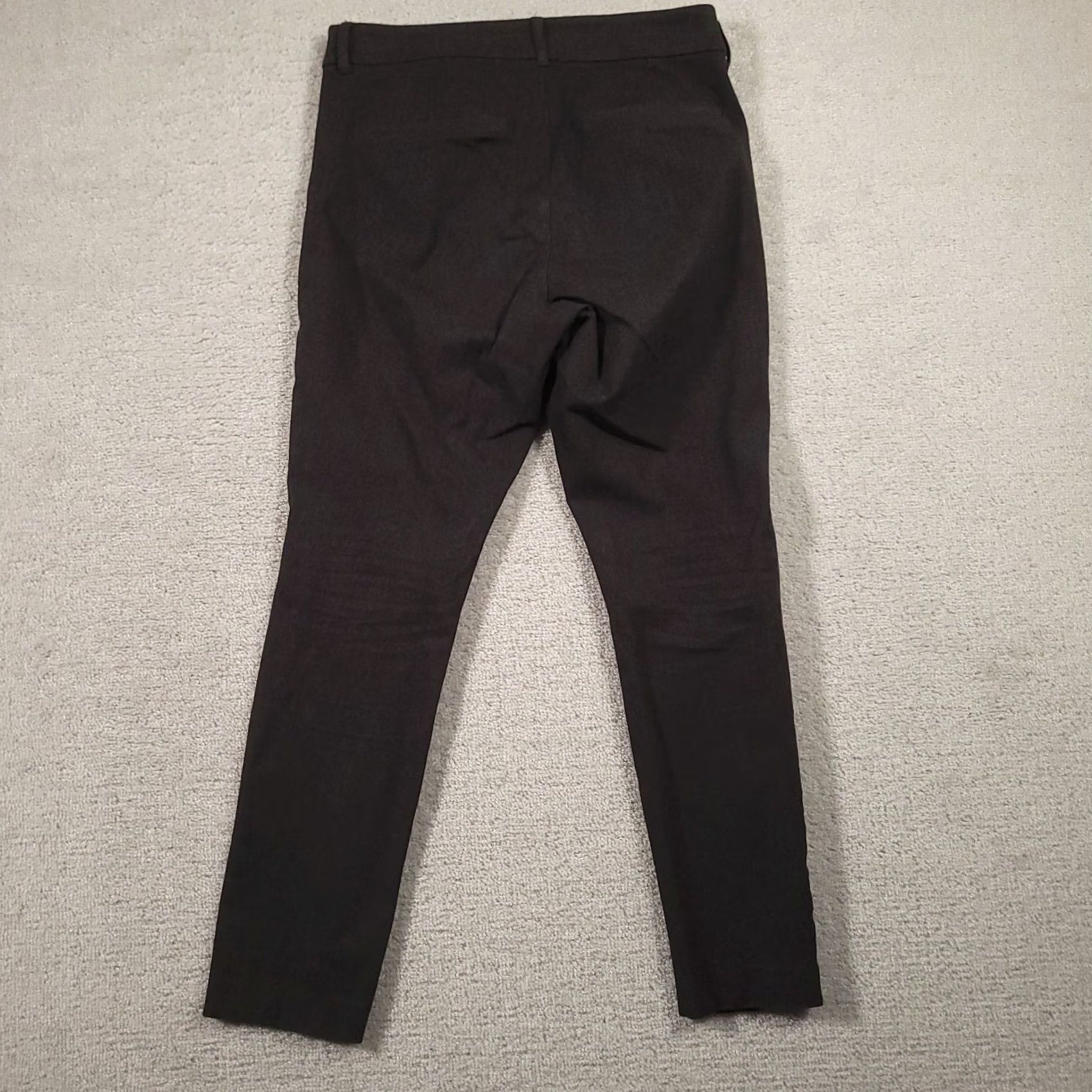Old Navy Old Navy High Rise Pixie Split Hem Career Dress Pant Stretch Dark Gray 10 Size 32" / US 10 / IT 46 - 7 Thumbnail