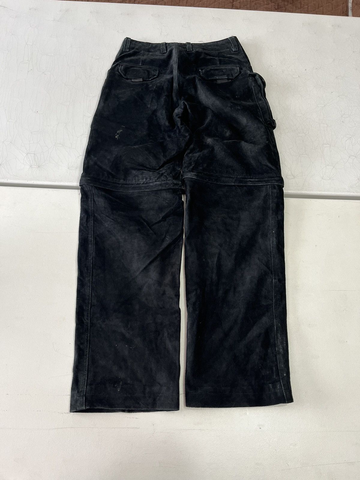 Vintage × Wilsons Leather Vintage Wilson leather cargo pants Size US 30 / EU 46 - 2 Thumbnail