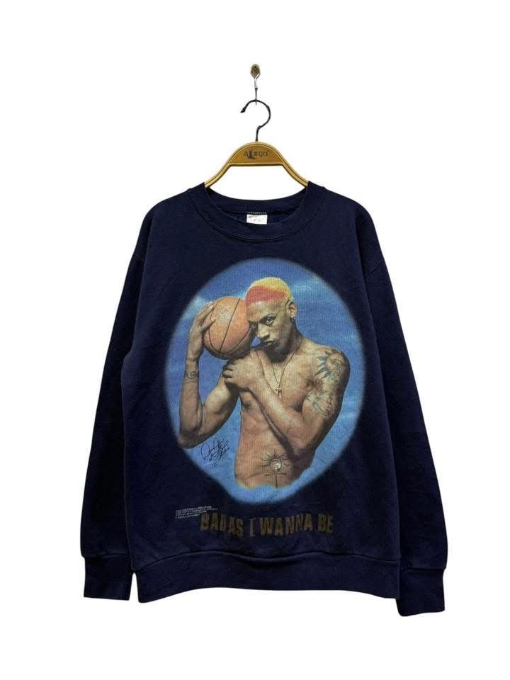 NBA x RAP TEES x VINTAGE DENNIS RODMAN 1996