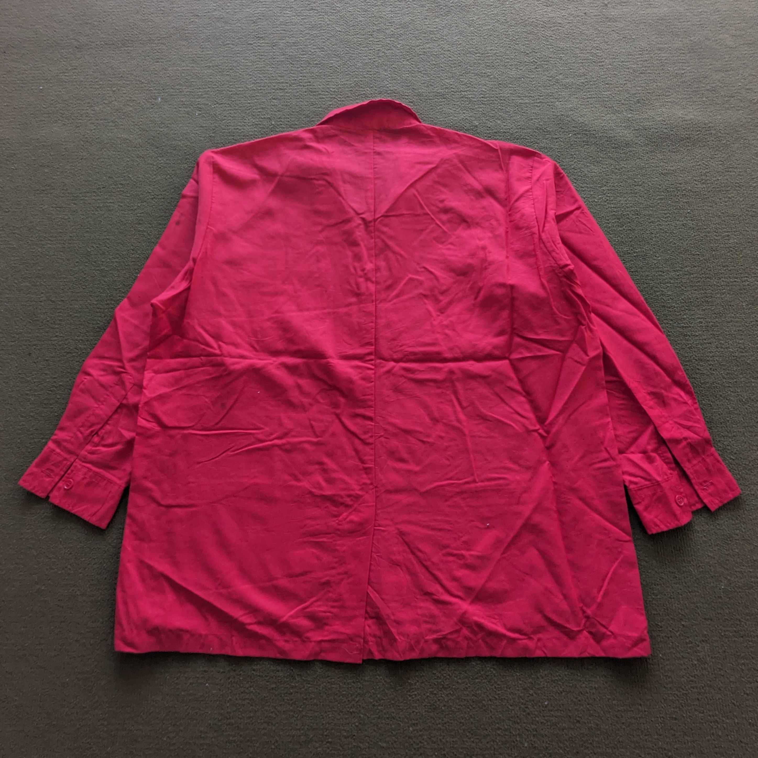 Japanese Brand Vintage 7 ELEVEN Uniform Workers Long Shirts Size US XL / EU 56 / 4 - 4 Thumbnail
