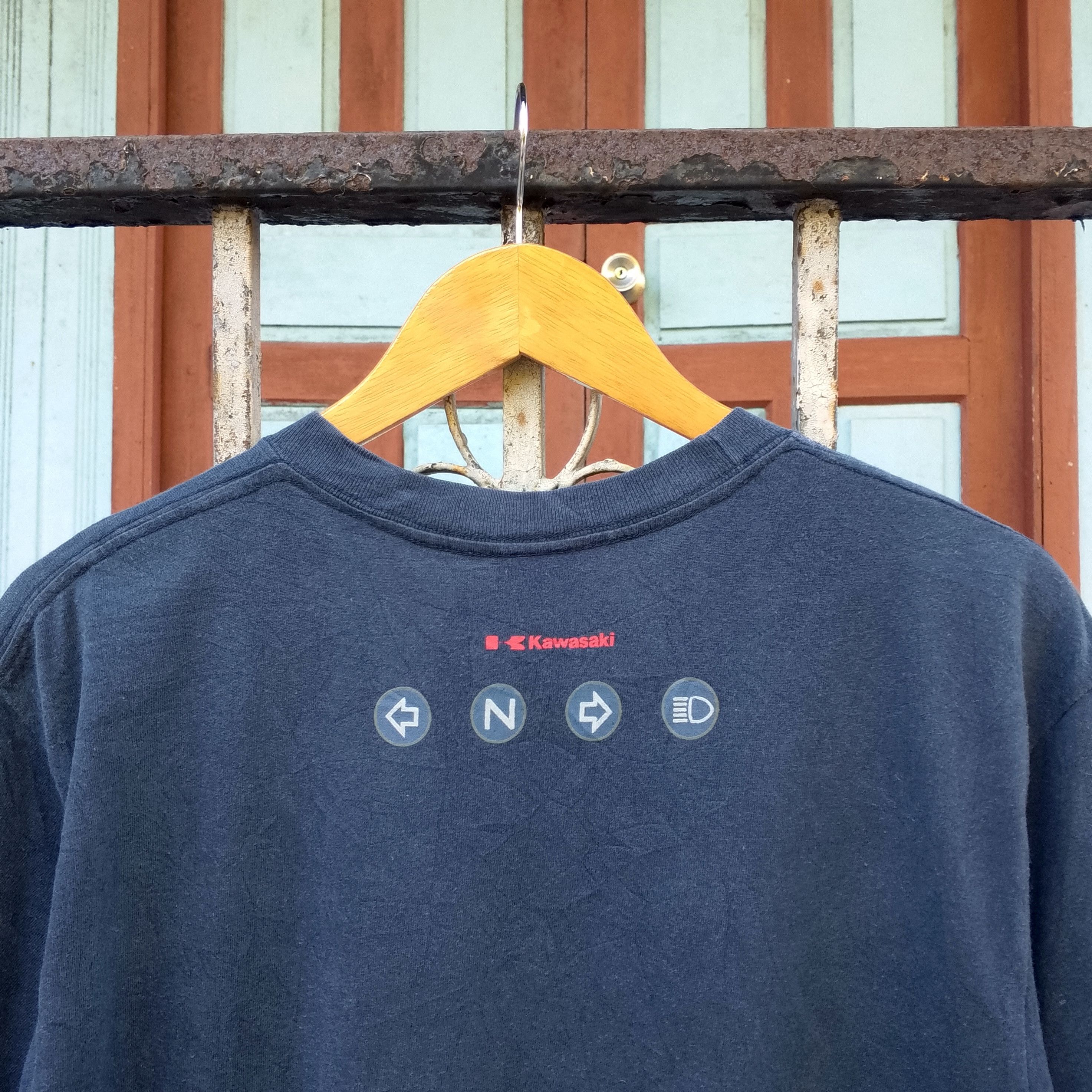 Vintage Vintage Kawasaki Shirt Size L Size US M / EU 48-50 / 2 - 6 Thumbnail
