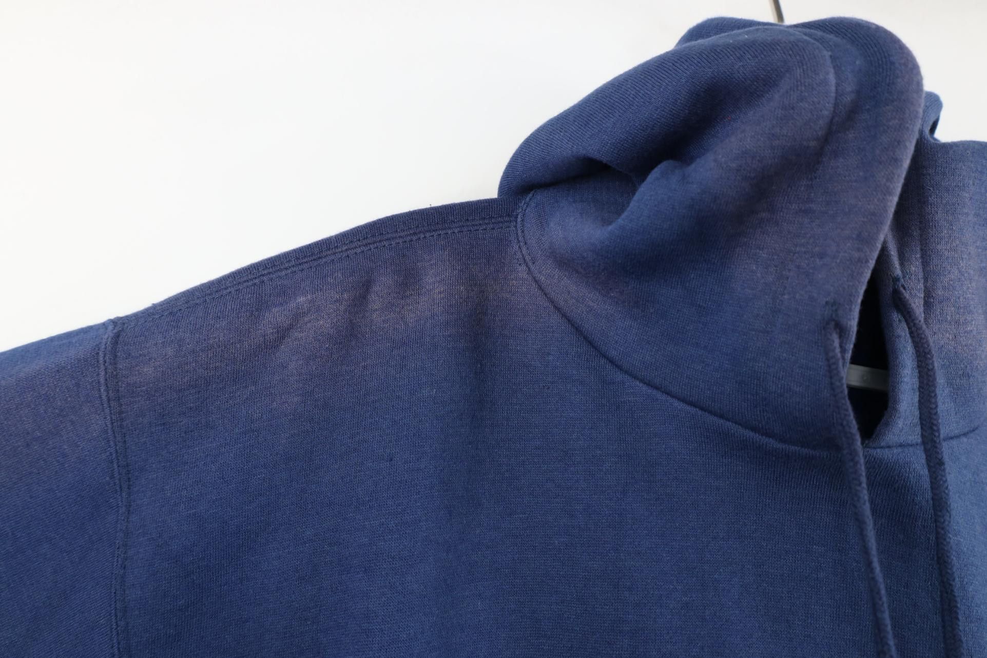 Vintage Deadstock Vintage 90s Streetwear Heavyweight Hoodie Blue Size US M / EU 48-50 / 2 - 6 Thumbnail