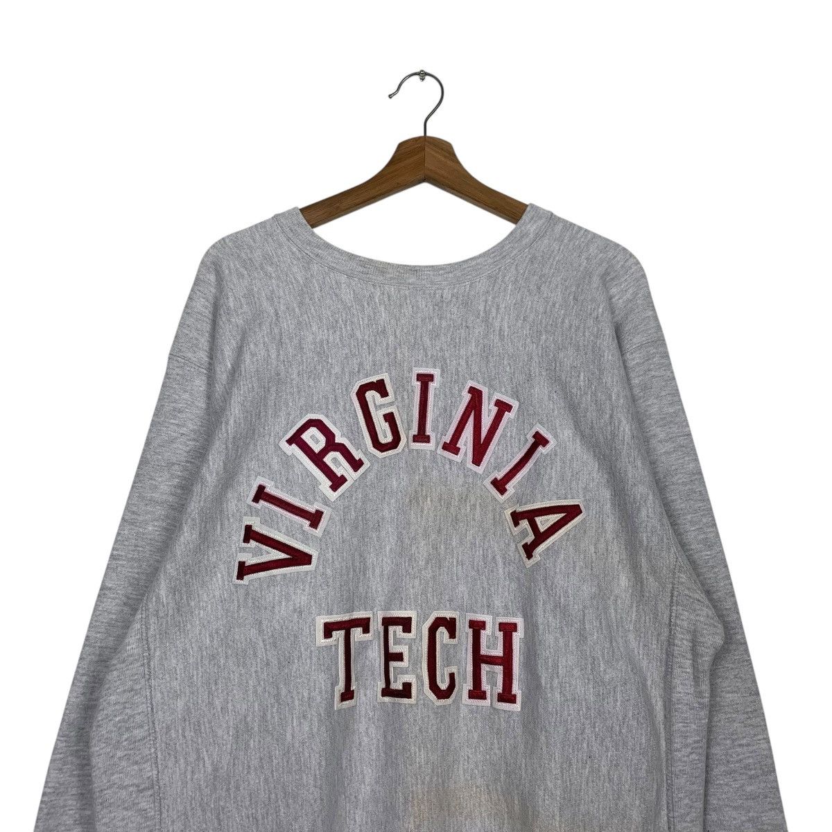 Vintage 80s Champion Reverse Weave Virginia Tech Sweatshirt