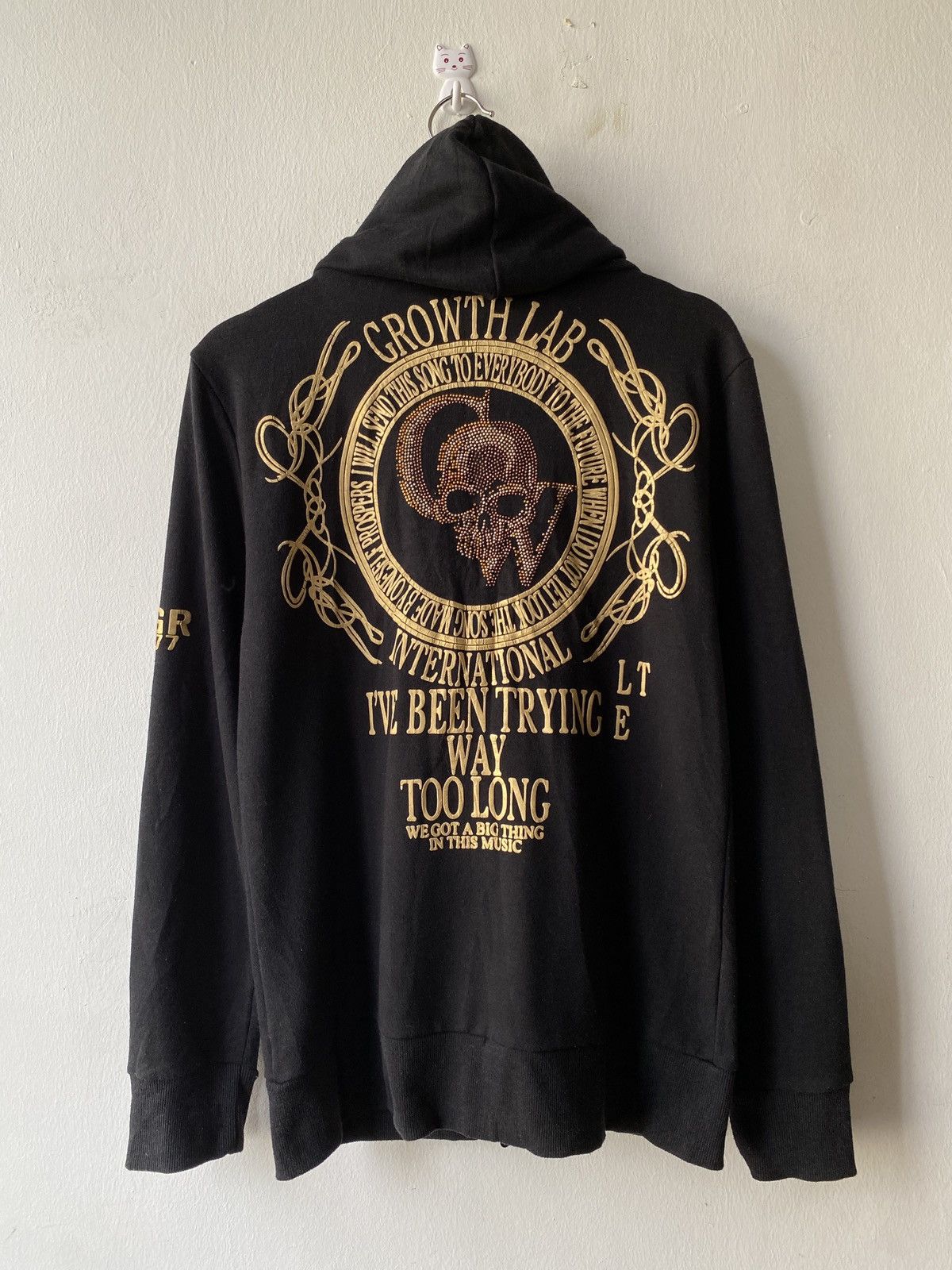 In The Attic × Japanese Brand In The Attic Homme Skull Design Zipper Hoodie Size US M / EU 48-50 / 2 - 4 Thumbnail