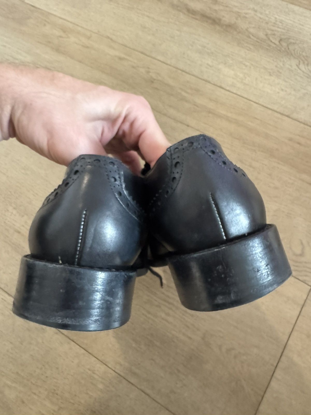 Saint Laurent Paris Leather whipstitch brogues Size US 9 / EU 42 - 10 Thumbnail