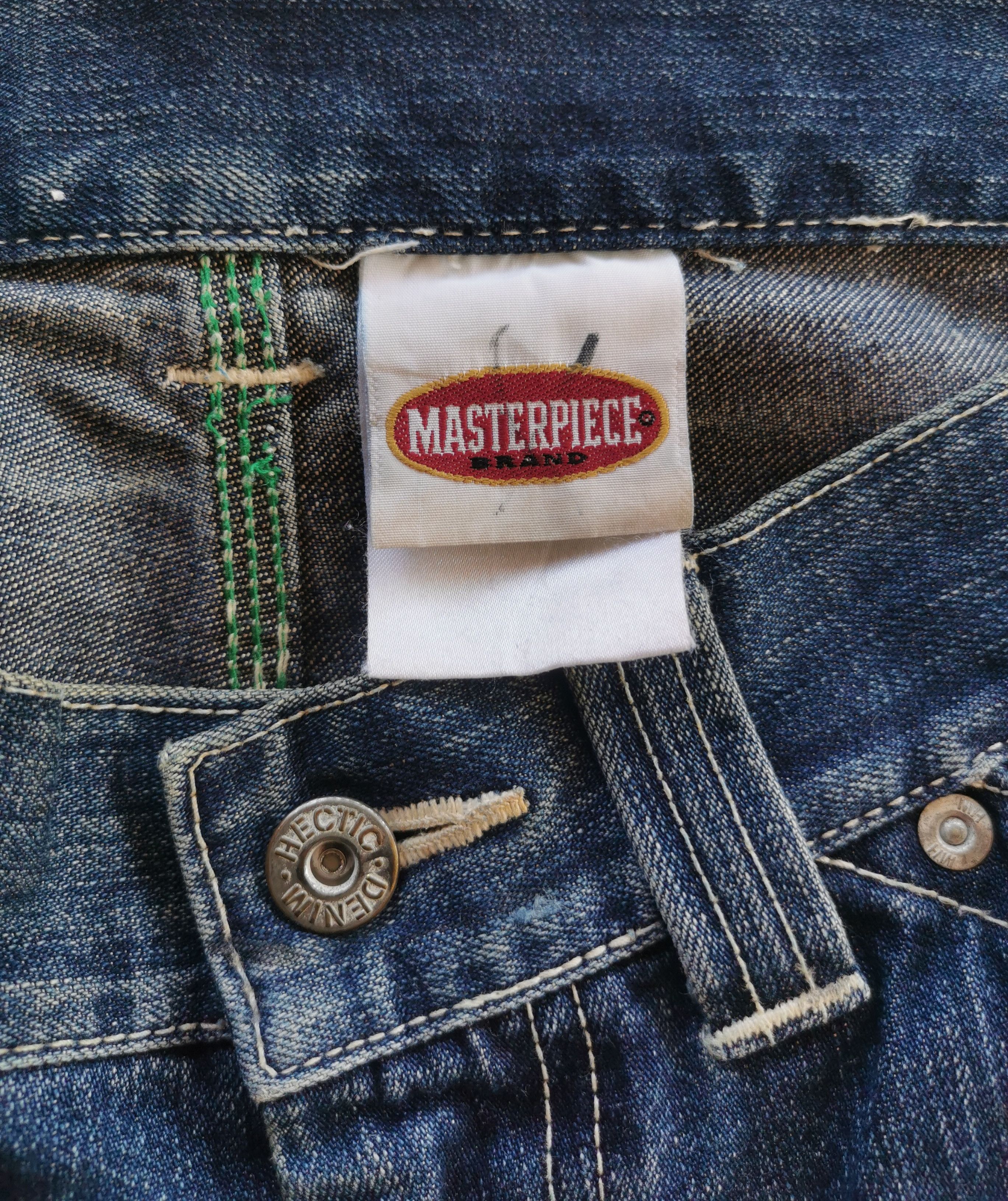 MasterPiece Masterpiece Hectic Carpenter Baggy Denim Size US 36 / EU 52 - 9 Thumbnail