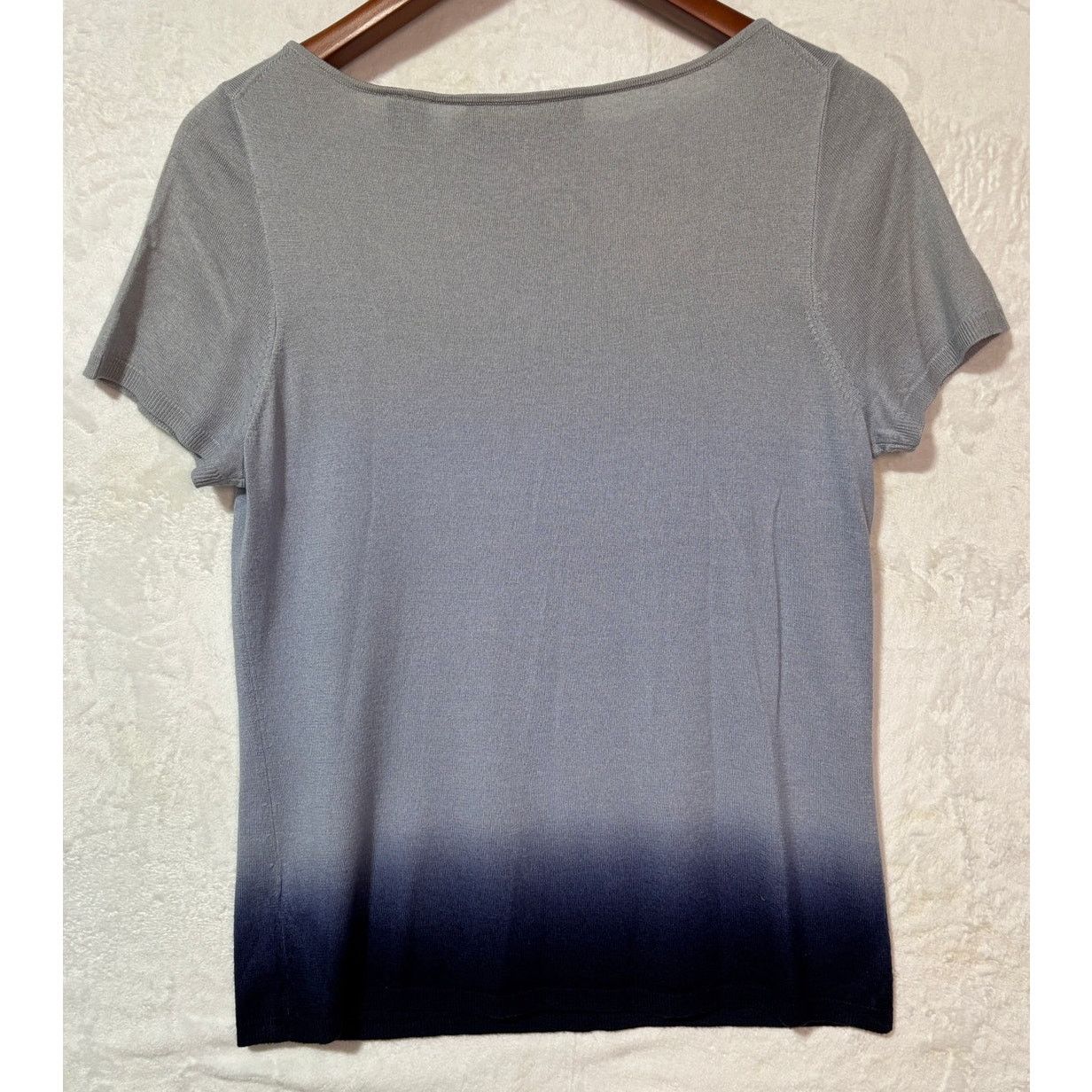 Neiman Marcus DANA BUCHMAN for Neiman's 2-combo Cashmere Cardigan Top | L Size L / US 10 / IT 46 - 10 Thumbnail