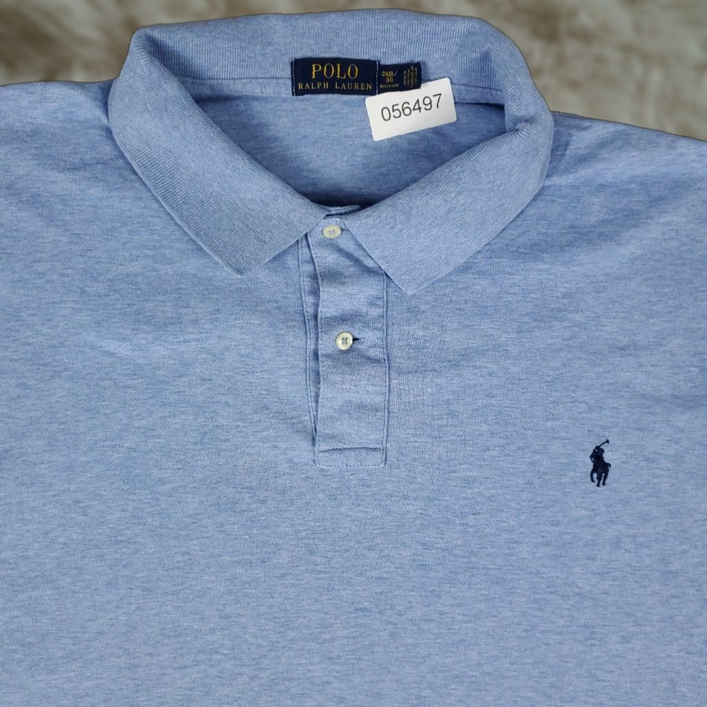 Ralph Lauren Ralph Lauren Polo Shirt Mens Big 3X Blue Pony Golf Casual Short Sleeve Polo Shirt Mens Big 3X Blue Pony Golf Casual Short Sleeve Size US XXL / EU 58 / 5 - 1 Thumbnail