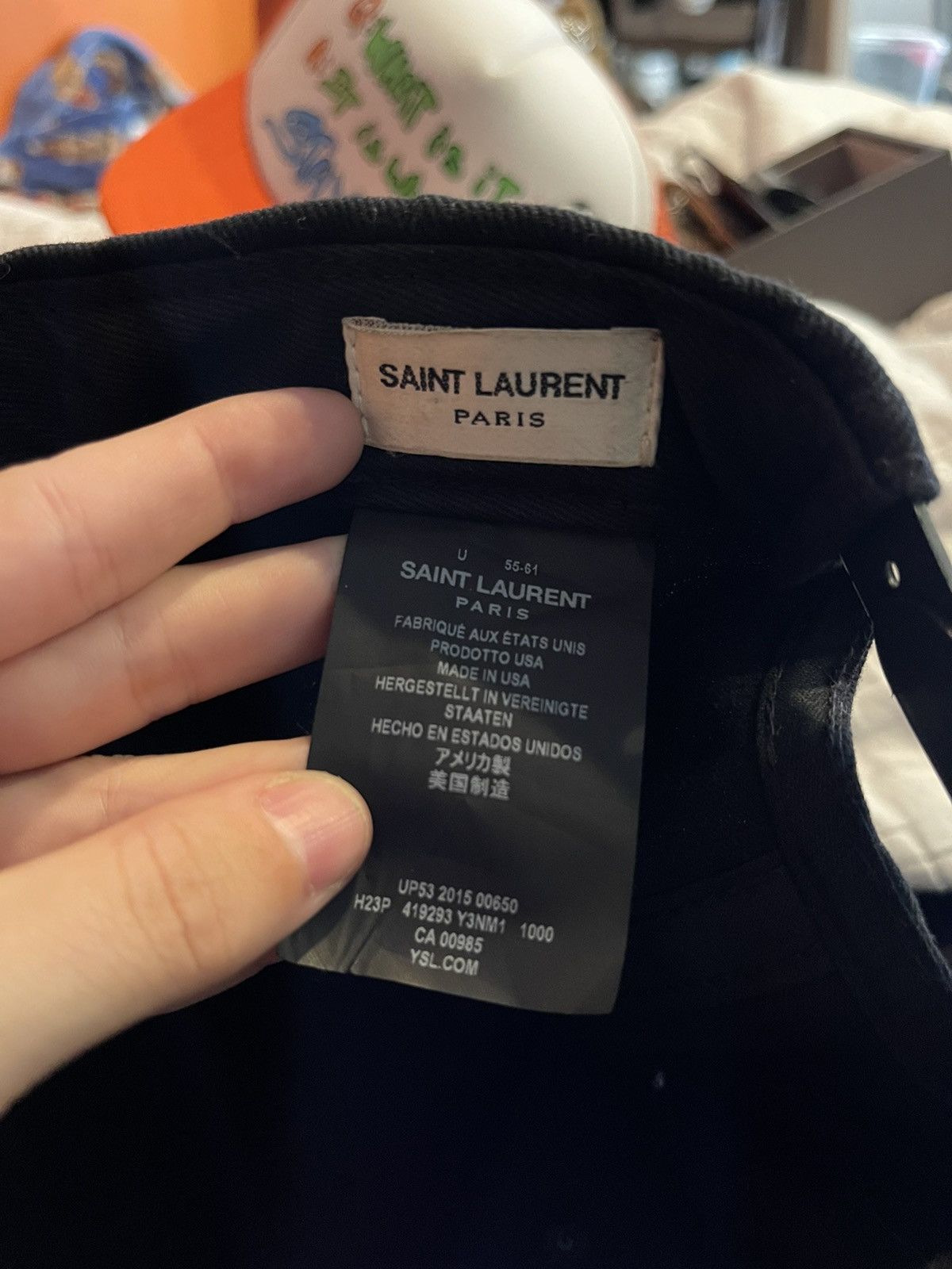 Saint Laurent Paris F/W16 Saint Laurent Hat Size ONE SIZE - 4 Thumbnail