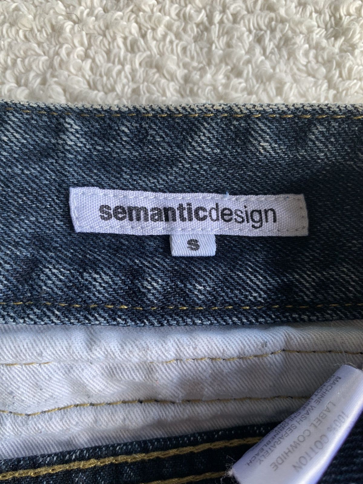 Tornado Mart Flare💥 Semantic Design Punk Style Rusty Distressed Denim☠️🎌 Size US 30 / EU 46 - 18 Thumbnail