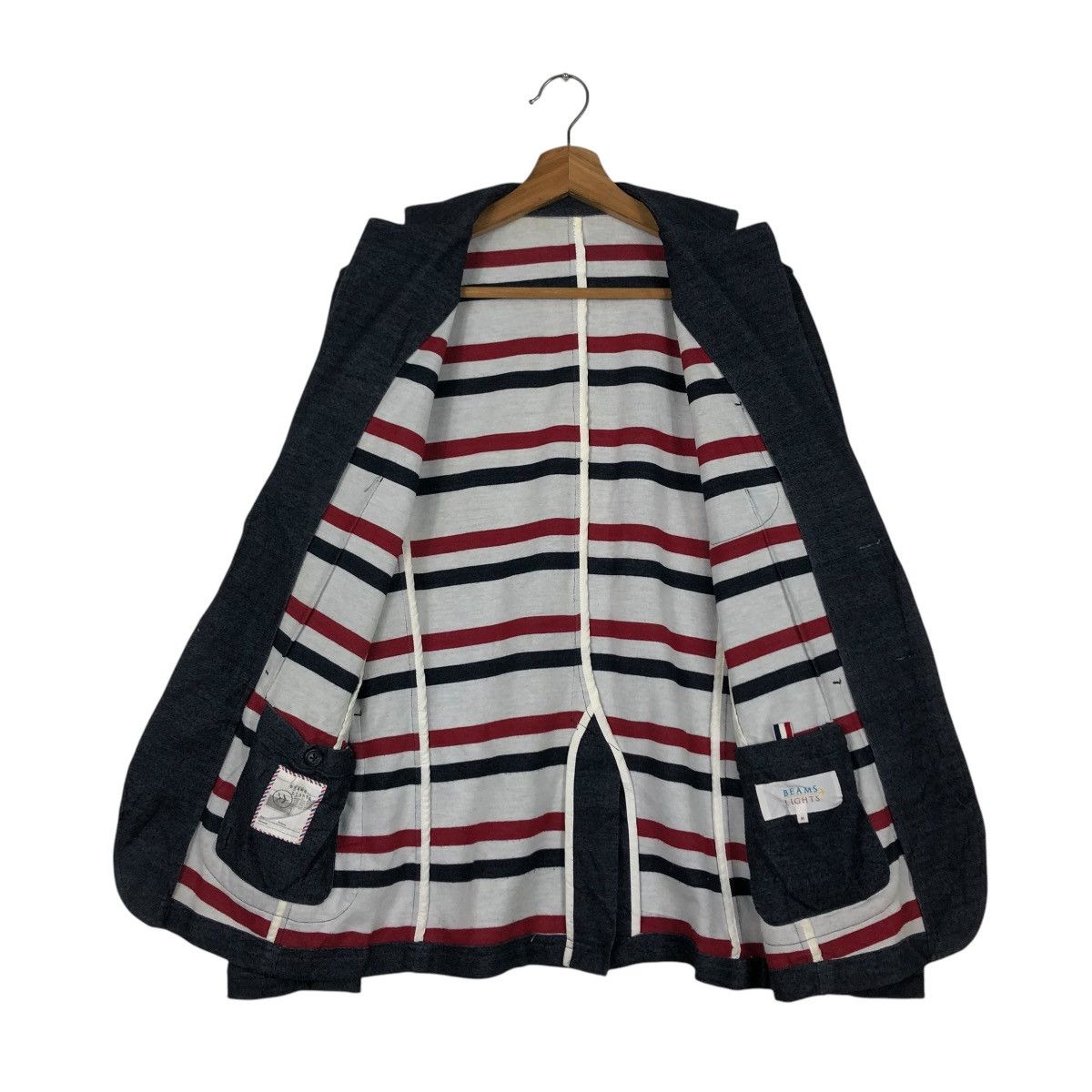 Beams Plus 🔥VINTAGE CHORE JACKET STRIPED BLANKET BEAMS JAPAN Size US M / EU 48-50 / 2 - 15 Thumbnail